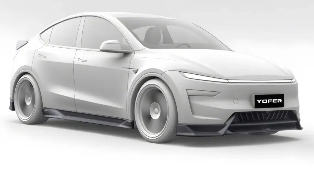 TESLA JUNİPER İÇİN UYUMLU YOFER DİZAYN MAT SİYAH BODY KİT SETİ
