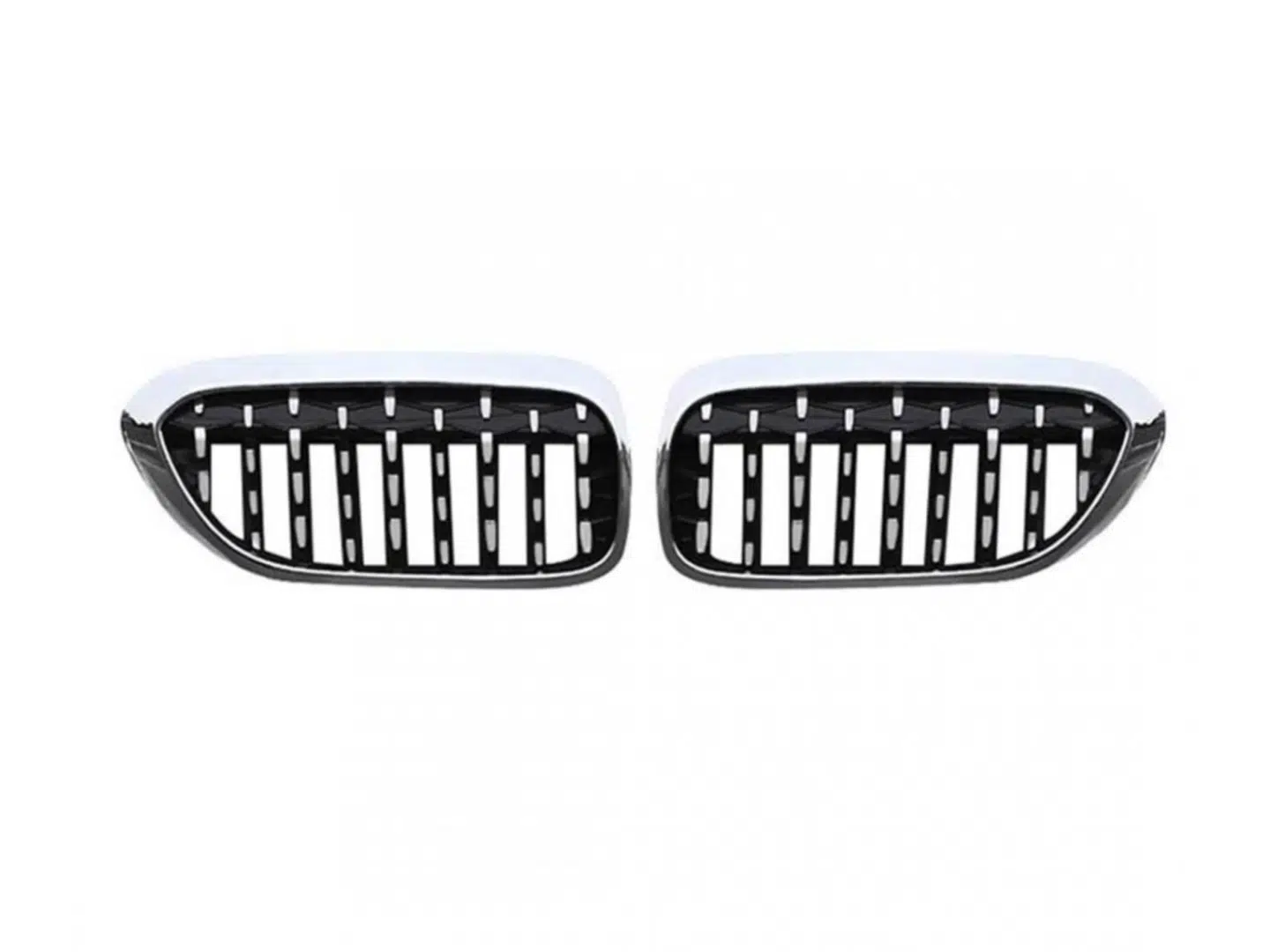 5 SERISI 2017-2020 G30 IÇIN UYUMLU DIAMOND BOBREK - KROM ÇERÇEVE