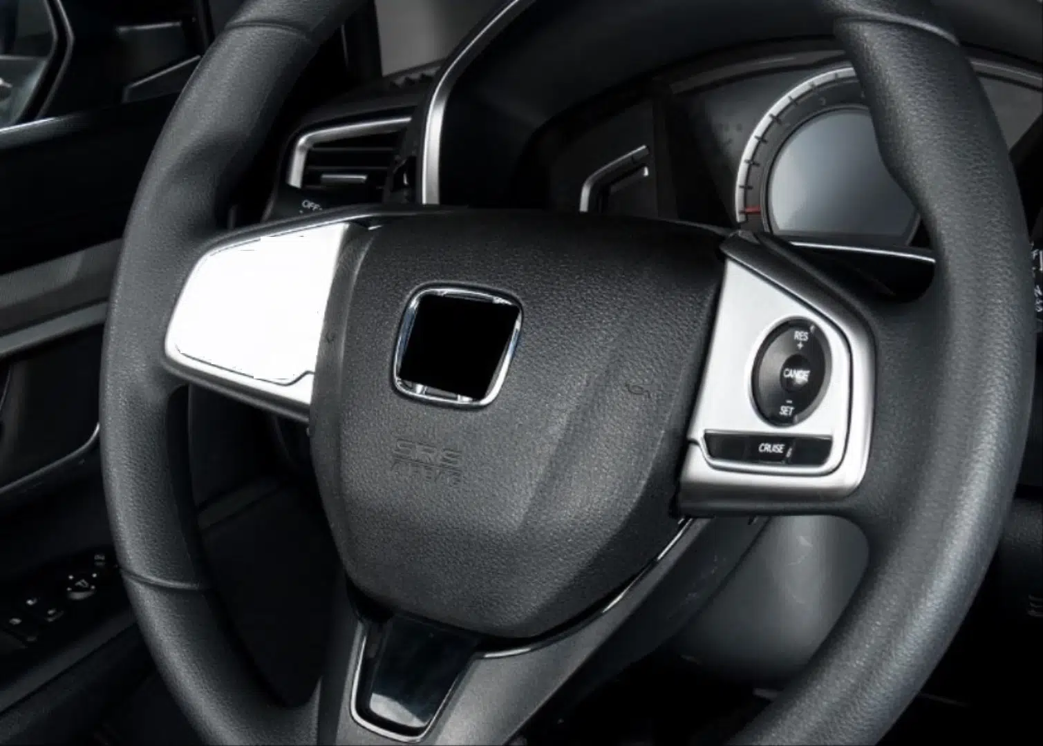 CIVIC FC5 2016-2020 IÇIN UYUMLU DIREKSIYON KAPLAMASI 2 PARÇA - SILVER