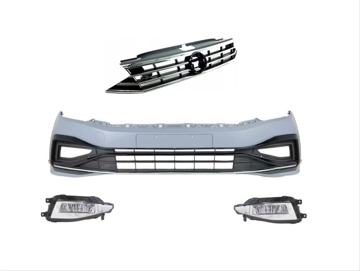 PASSAT B8 İÇİN 8.5 GÖRÜNÜM R-LINE ÖN TAMPON & PANJUR