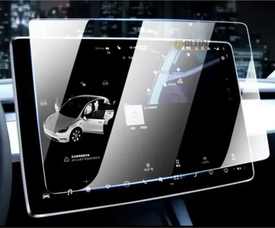 Tesla Model Y İçin Uyumlu15 İnç Navigasyon Uyumlu Nano Ekran Koruyucu 2021 2023