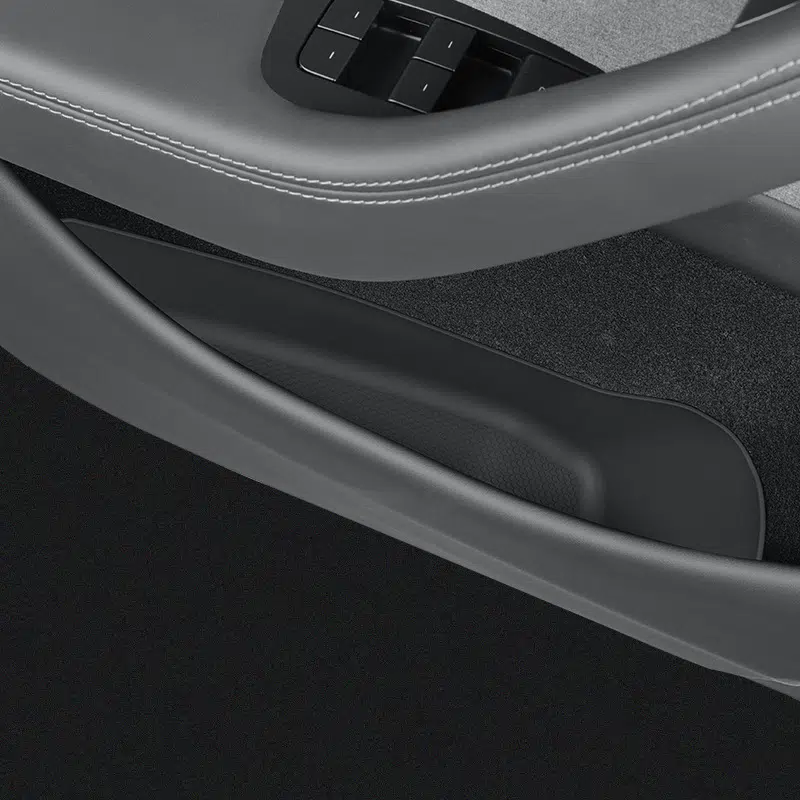 TESLA MODEL Y JUNİPER İÇİN UYUMLU ARAÇ KAPI KOLÇAK İÇ KORUMA- 4’LÜ SET SİYAH