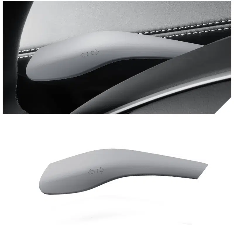 TESLA MODEL Y JUNİPER İÇİN UYUMLU DİREKSİYON SİNYAL KOLU KAPAĞI GRİ