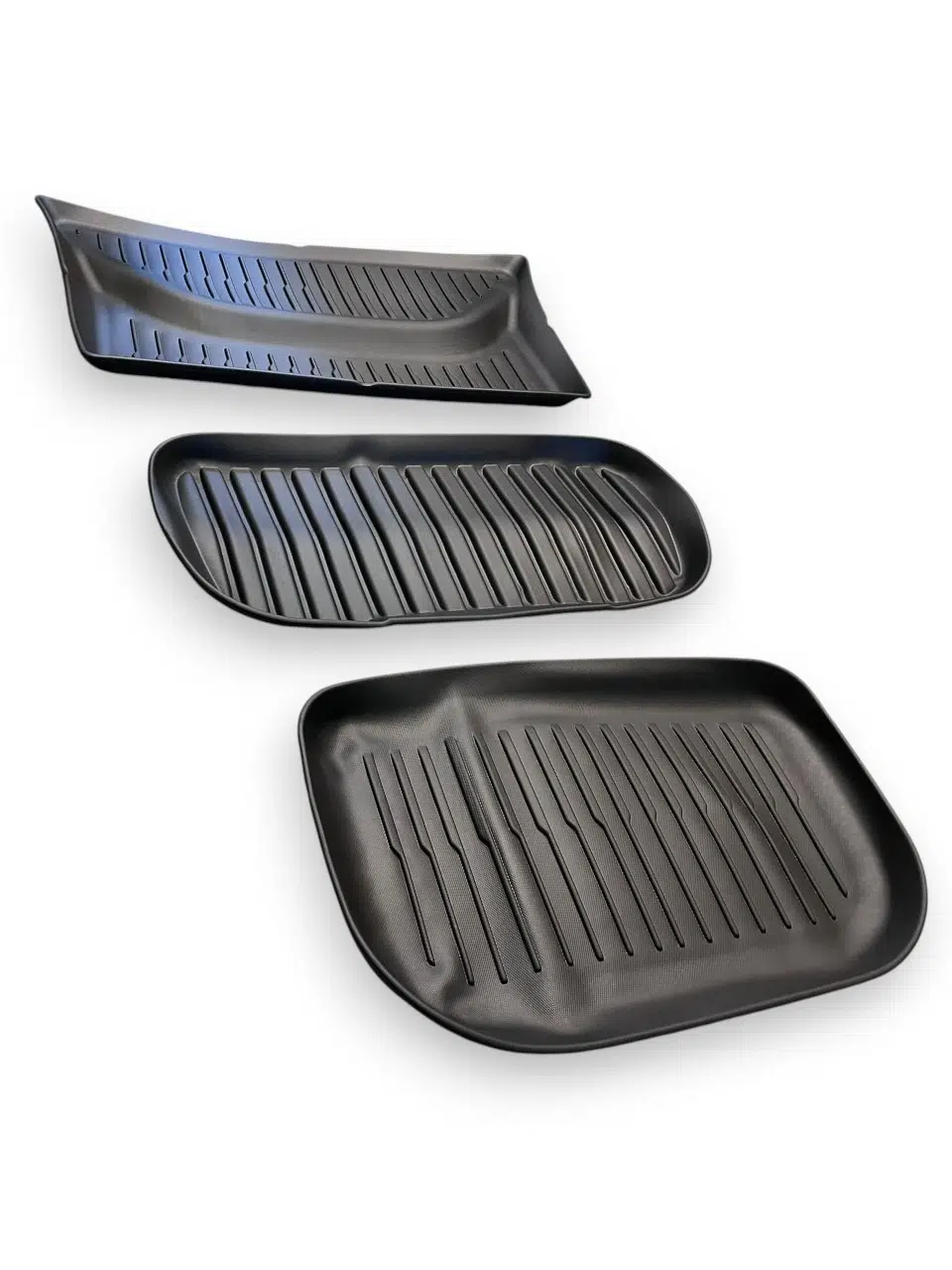 TESLA MODEL Y JUNİPER İÇİN UYUMLU ÖN VE ARKA BAGAJ İÇİ PASPAS TAKIMI 3 PARÇA